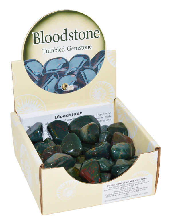 Bloodstone Tumble Stones